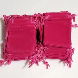 12pcs Velvet Gift Bags Wedding Christmas Favor